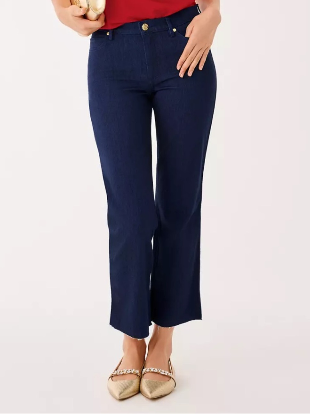 Lilly Pulitzer lindessa crop jeans